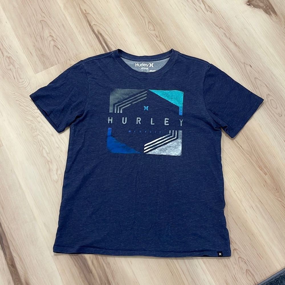 Hurley blue Nike dry fit, size medium